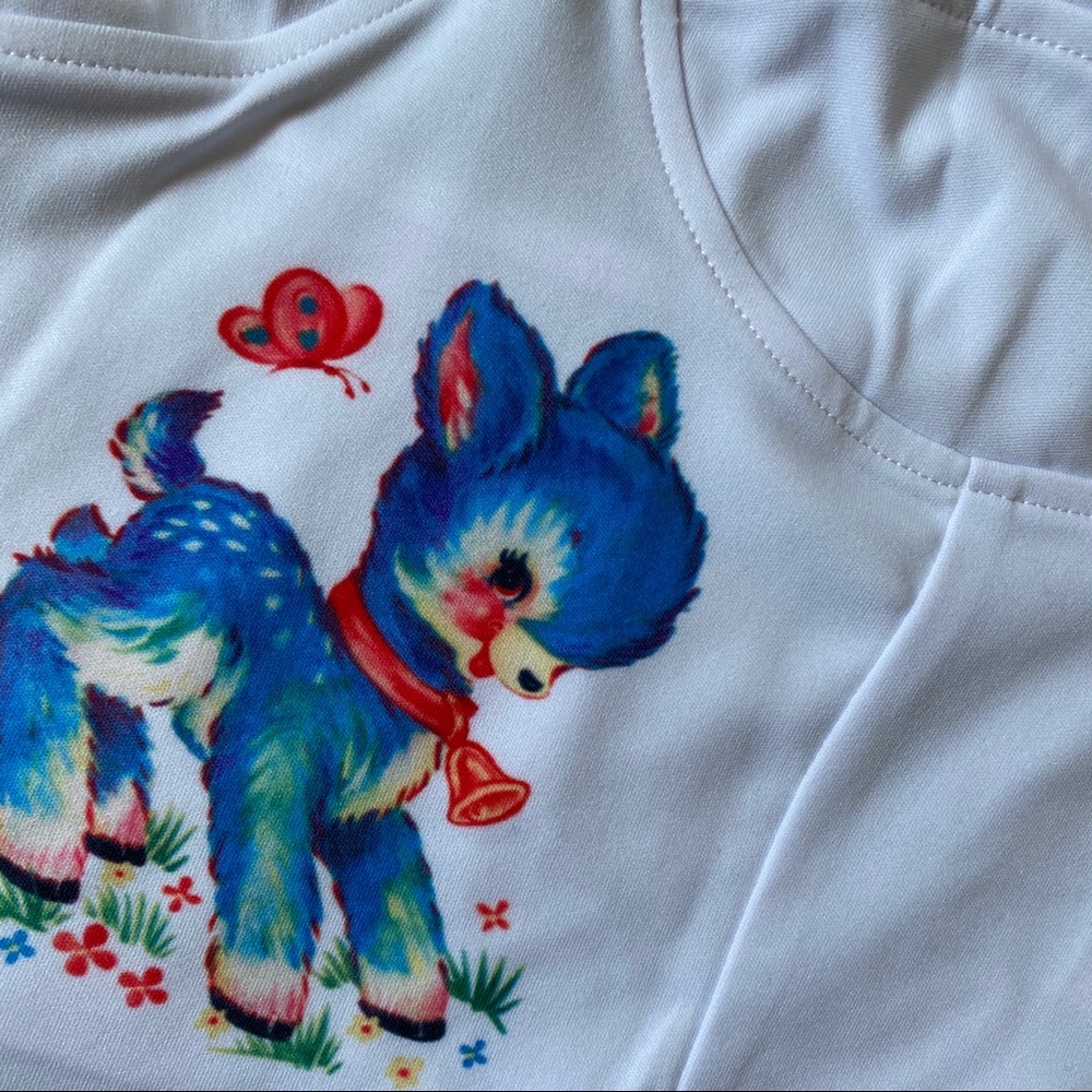 Oh Deer Ruffle Bustier Cami Tank - Picture 6 of 14